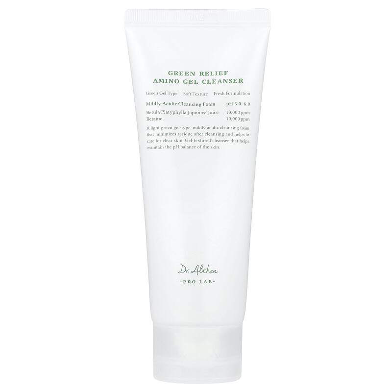 Dr. Althea, Green Relief, очищающее гель с аминокислотами, 100 мл (3,38 жидк. Унции)
Dr. Althea, Green Relief, очищающее гель с аминокислотами, 100 мл (3,38 жидк. Унции)