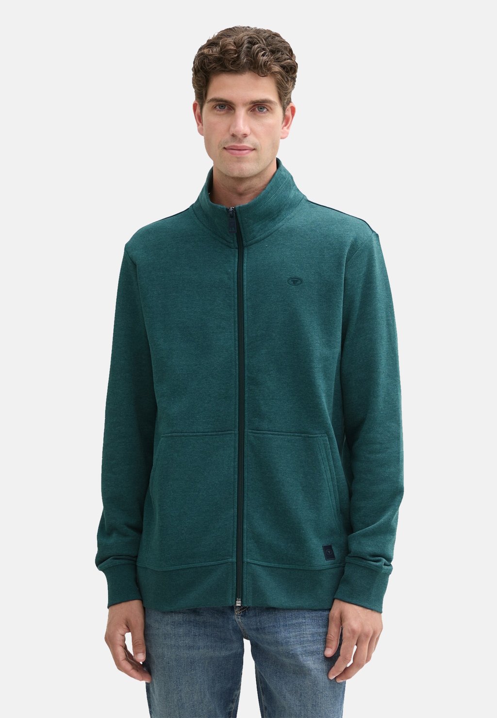 Толстовка на молнии IN OPTIK TOM TAILOR, зеленый
Толстовка на молнии IN OPTIK TOM TAILOR, зеленый