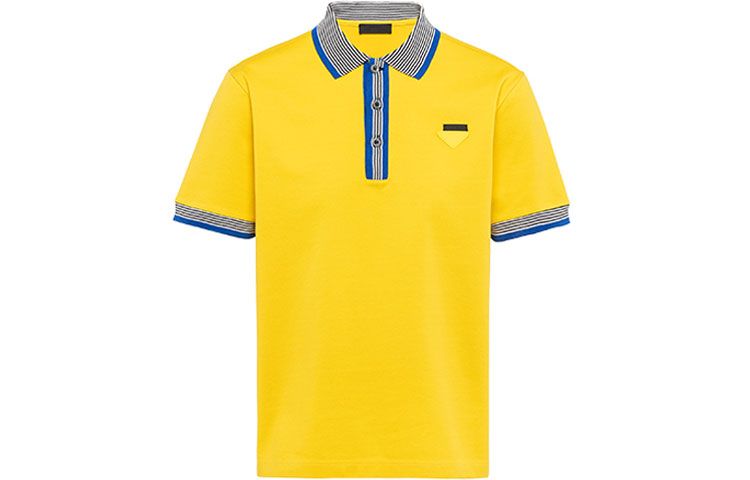 Футболка поло мужская желтая PRADA
Футболка поло мужская желтая PRADA