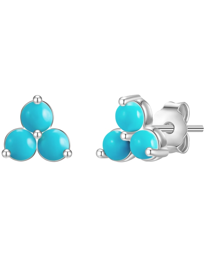 Glanzstücke München Серьги-гвоздики из стерлингового серебра с бирюзой (в серебряной оправе)
Glanzstücke München Серьги-гвоздики из стерлингового серебра с бирюзой (в серебряной оправе)