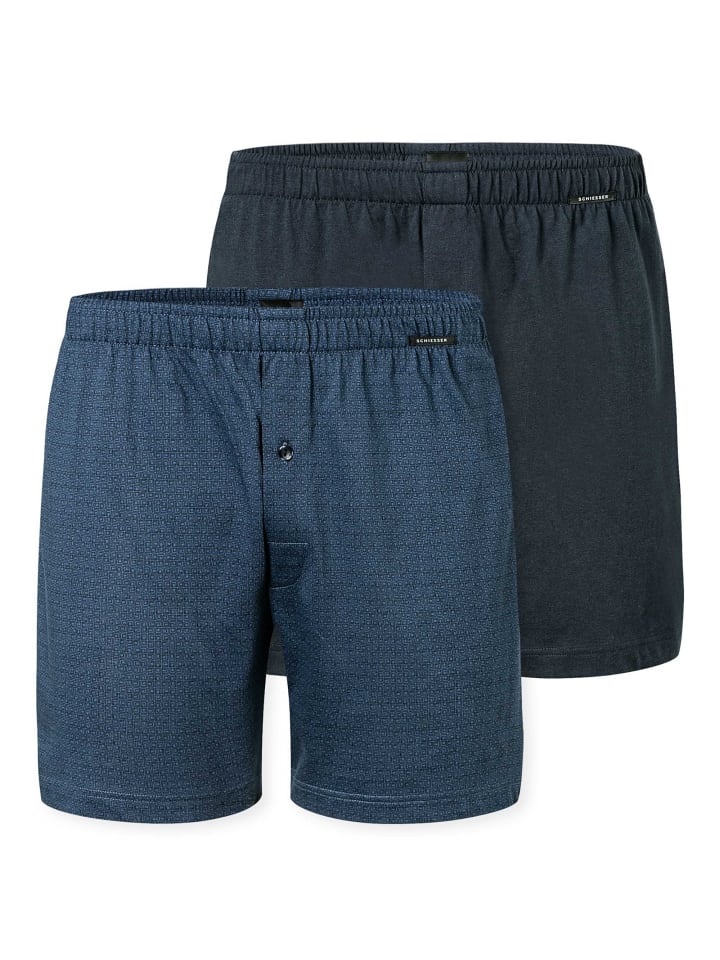 Трусы боксеры Schiesser, темно-синий
Трусы боксеры Schiesser, темно-синий