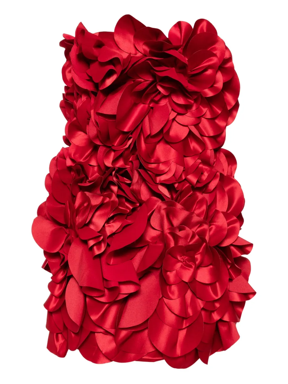 Декорированное платье мини Saiid Kobeisy, красный 
Декорированное платье мини Saiid Kobeisy, красный