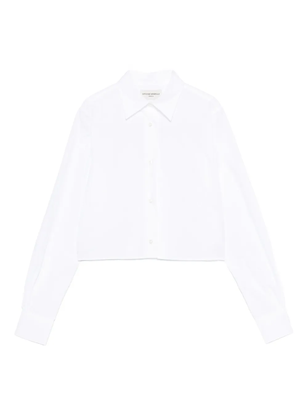 Рубашка с длинными рукавами на пуговицах Officine Generale, белый
Рубашка с длинными рукавами на пуговицах Officine Generale, белый