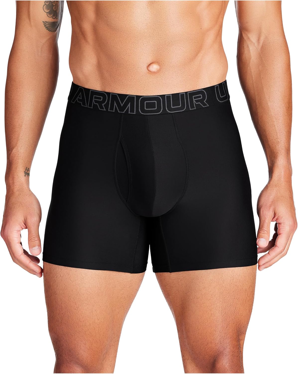 Мужские боксеры Under Armour Tech длиной 6 дюймов, 1 шт, Black Solid - Core
Мужские боксеры Under Armour Tech длиной 6 дюймов, 1 шт, Black Solid - Core