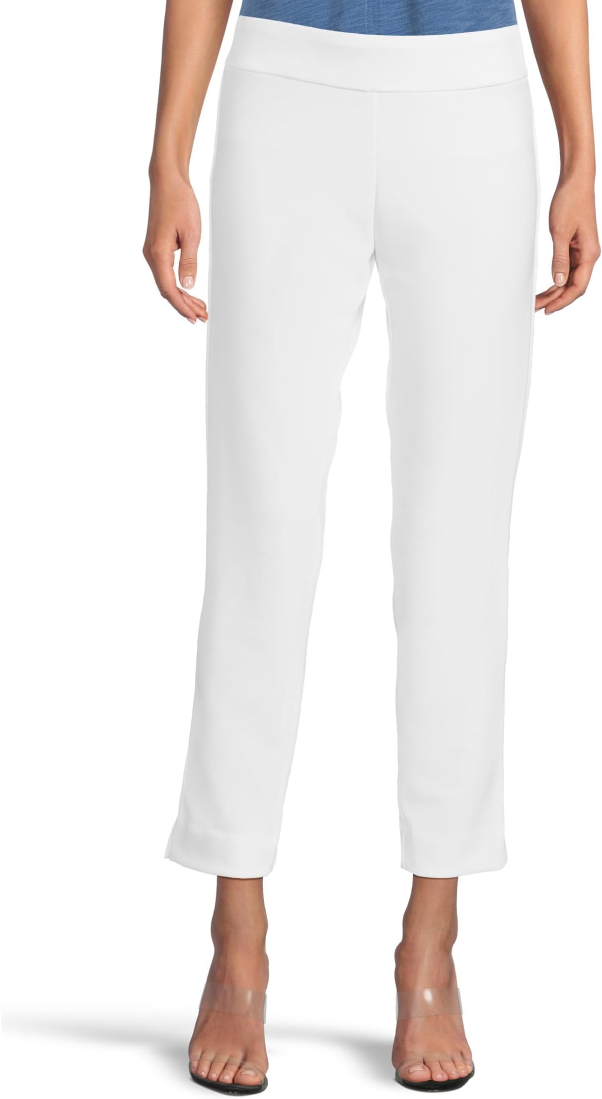 Брюки Krazy Larry Pull On Microfiber Ankle Pants, White
Брюки Krazy Larry Pull On Microfiber Ankle Pants, White