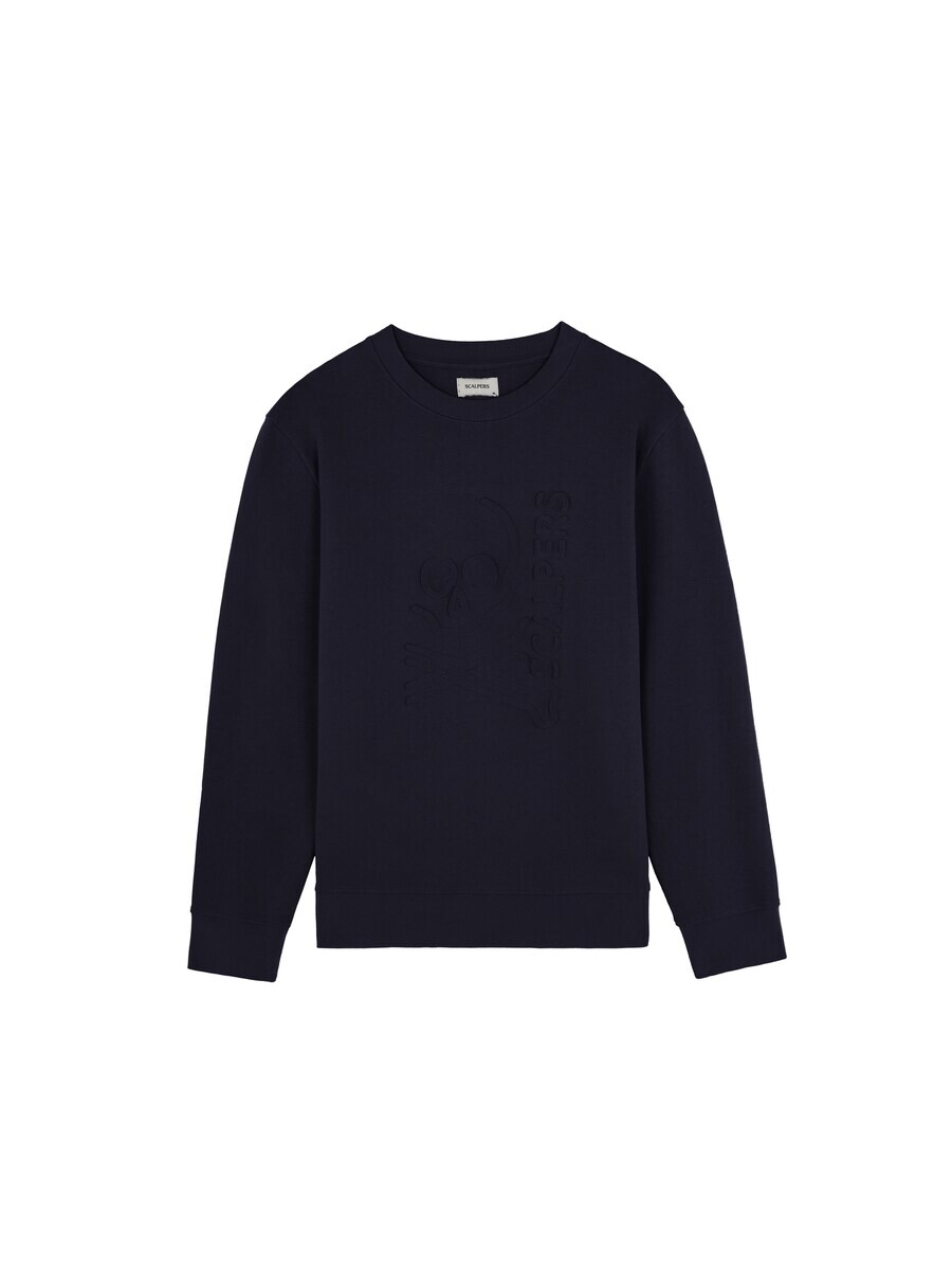 Свитер Scalpers Sweatshirt, темно-синий
Свитер Scalpers Sweatshirt, темно-синий