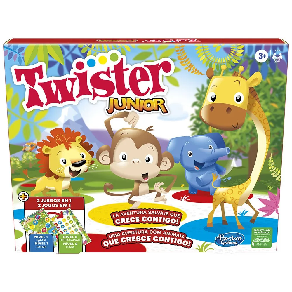 Настольная игра Hasbro Twister Junior Version Multiliner, золотой
Настольная игра Hasbro Twister Junior Version Multiliner, золотой