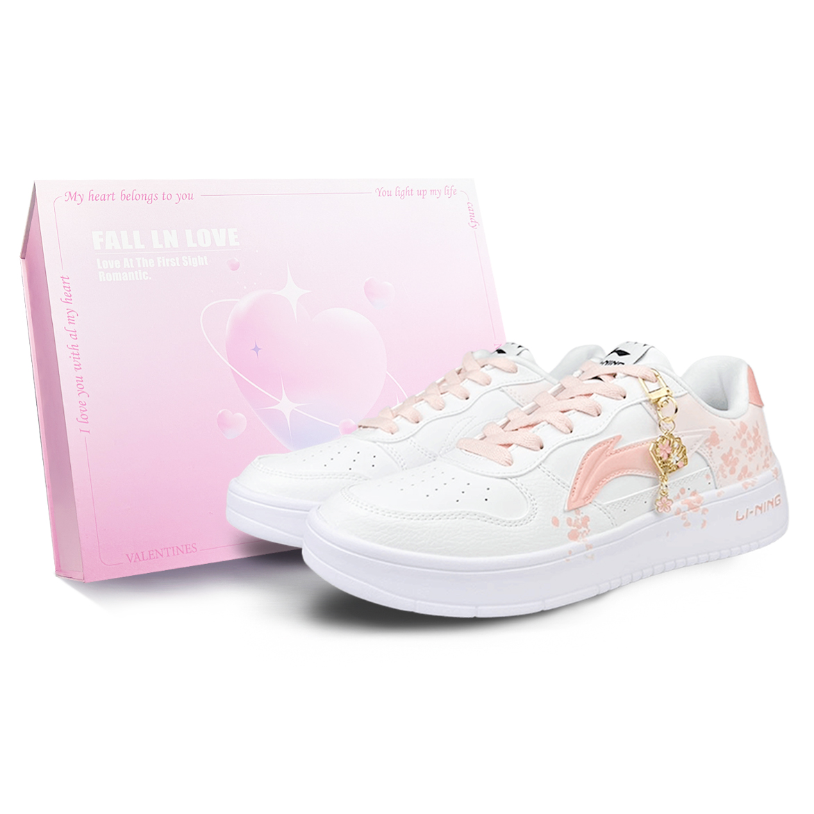 LINING Кроссовки для скейтборда Pontoon Boats, противоскользящие, износостойкие, дышащие, увеличивающие рост, с низким верхом, мужские, белые, розовые
LINING Кроссовки для скейтборда Pontoon Boats, противоскользящие, износостойкие, дышащие, увеличивающие рост, с низким верхом, мужские, белые, розовые