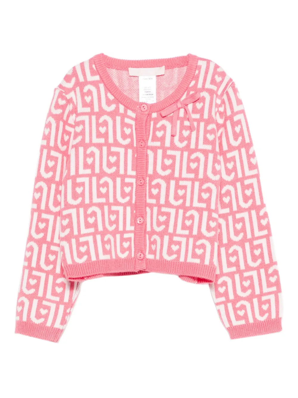 Кардиган с логотипом Liu Jo, розовый
Кардиган с логотипом Liu Jo, розовый