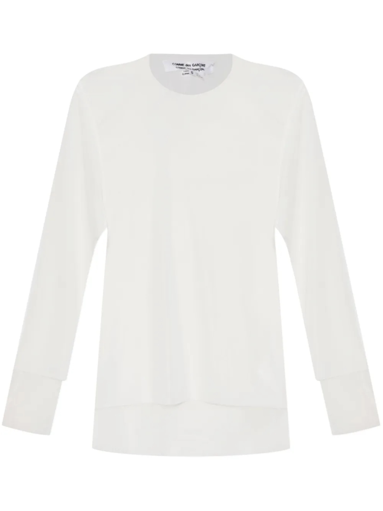 Comme Des Garçons Полупрозрачная блузка Comme Des Garçons Comme Des Garçons Comme Des Garçons, белый 
Comme Des Garçons Полупрозрачная блузка Comme Des Garçons Comme Des Garçons Comme Des Garçons, белый