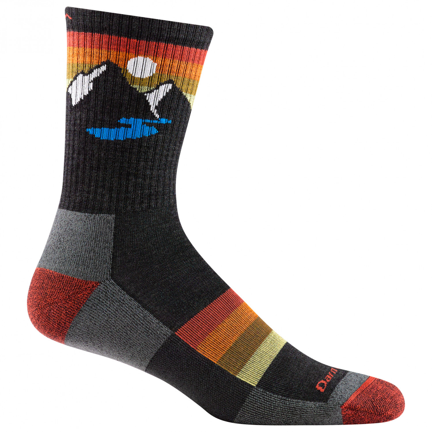 Походные носки Darn Tough Sunset Ridge Micro Crew Lightweight w/ Cushion, цвет Charcoal
Походные носки Darn Tough Sunset Ridge Micro Crew Lightweight w/ Cushion, цвет Charcoal