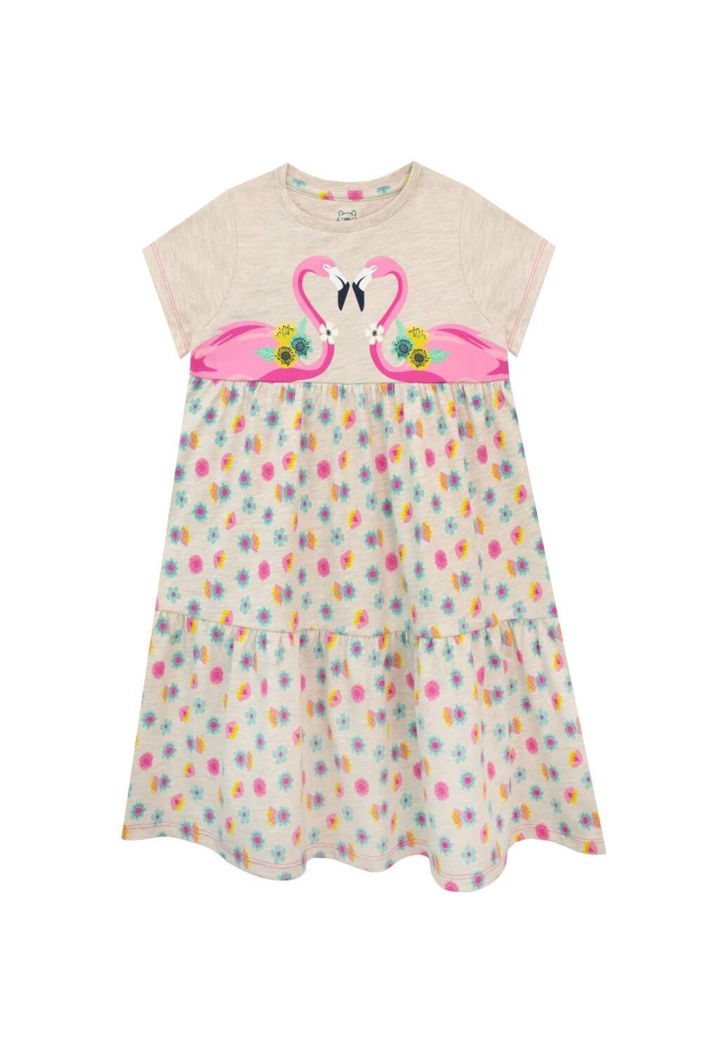Платье с тропическим фламинго Harry Bear, розовый
Платье с тропическим фламинго Harry Bear, розовый