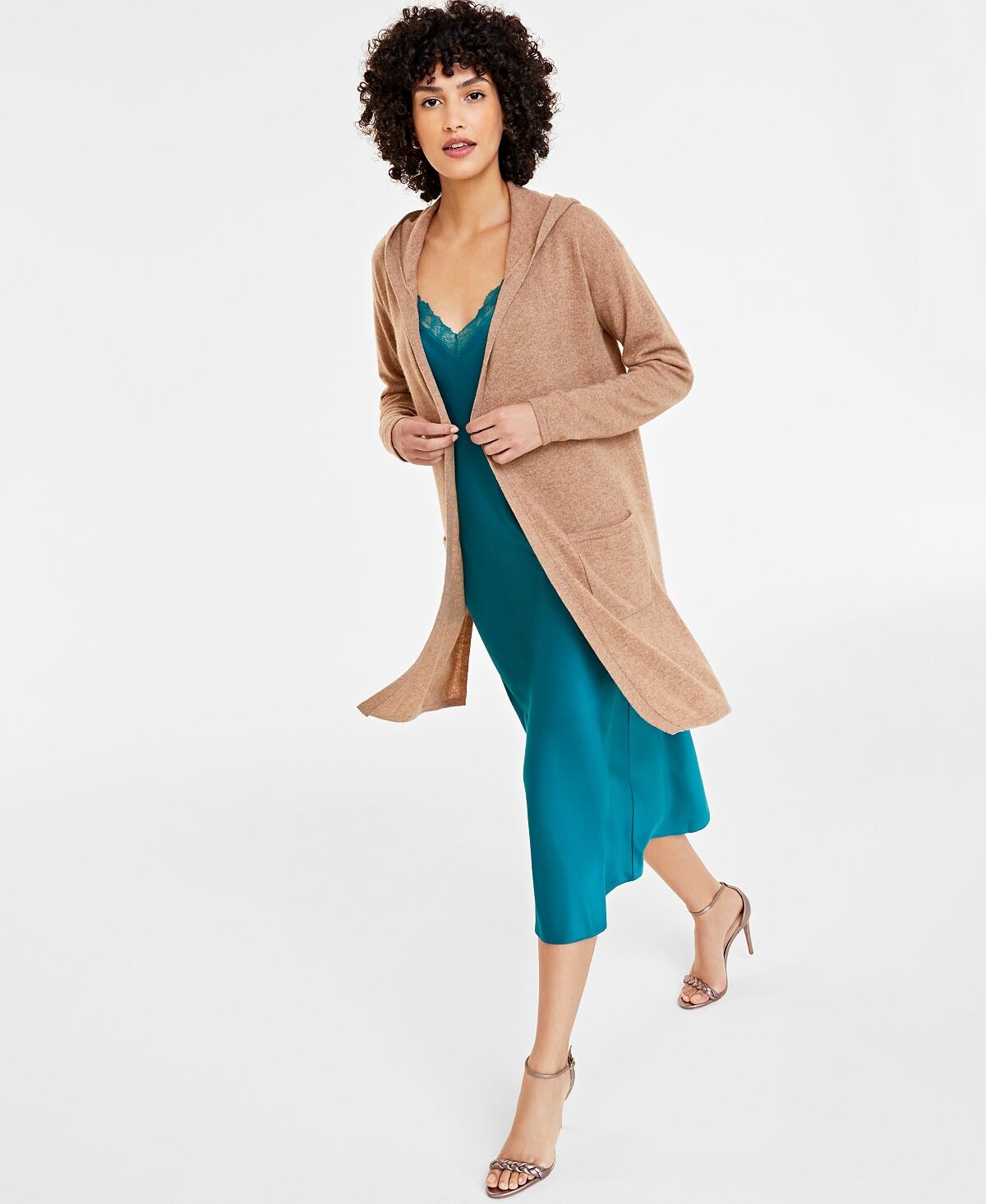 Женская толстовка с открытым передом из 100% кашемира Charter Club
Женская толстовка с открытым передом из 100% кашемира Charter Club