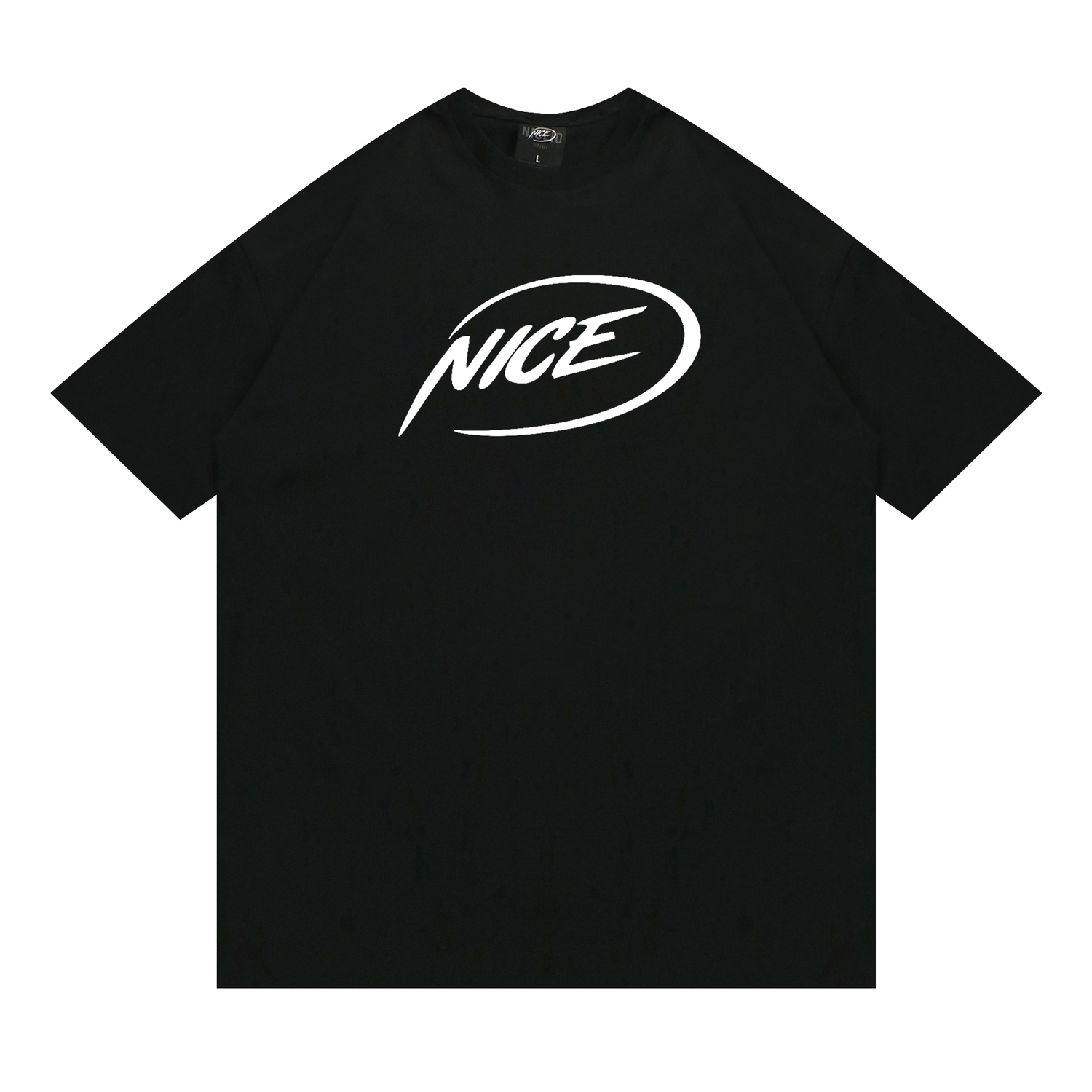 Футболка унисекс NICEID, базовая черная, воротник New Craft
Футболка унисекс NICEID, базовая черная, воротник New Craft