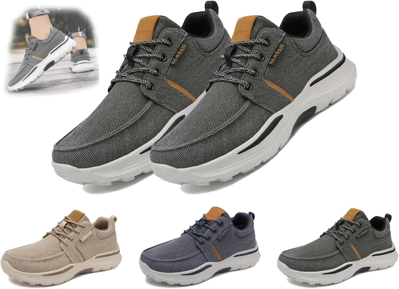 Мужские дышащие холщовые лоферы на весну/осень, повседневные, противоскользящие, легкие, с поддержкой свода, модные кроссовки, мокасины, ортопедическая обувь Generic, серый
Мужские дышащие холщовые лоферы на весну/осень, повседневные, противоскользящие, легкие, с поддержкой свода, модные кроссовки, мокасины, ортопедическая обувь Generic, серый