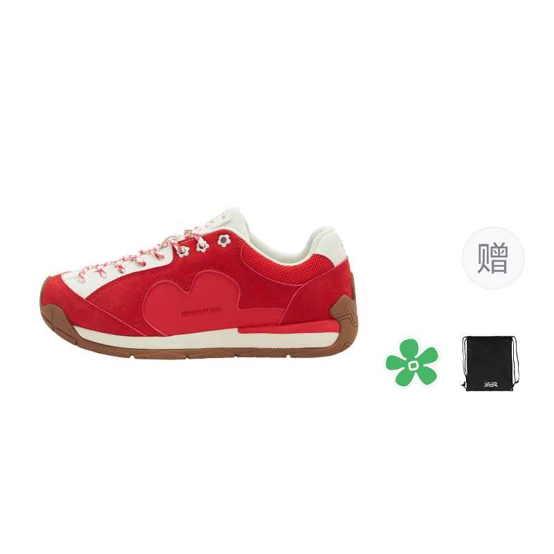 WE FLOWER Кеды унисекс низкие белые с вишнево-красным (с подарком), цвет Cherry Red (with Gift)
WE FLOWER Кеды унисекс низкие белые с вишнево-красным (с подарком), цвет Cherry Red (with Gift)