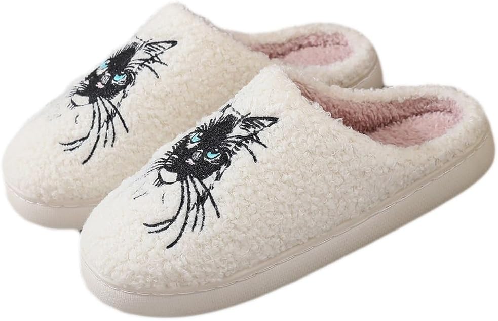 Забавные тапочки для женщин и мужчин, мягкие плюшевые пушистые с мультяшными животными, теплые, с нескользящей подошвой, для дома и внутреннего использования Generic, Cat
Забавные тапочки для женщин и мужчин, мягкие плюшевые пушистые с мультяшными животными, теплые, с нескользящей подошвой, для дома и внутреннего использования Generic, Cat