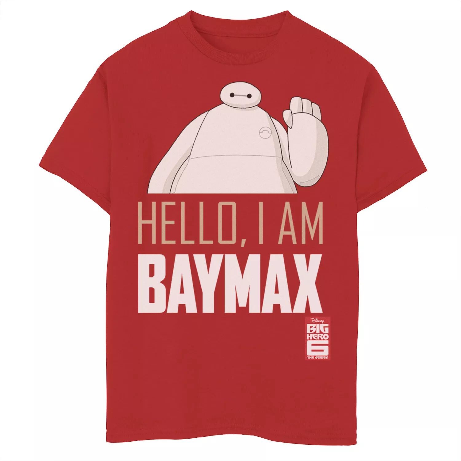 Футболка Disney's Big Hero 6 с рисунком Baymax Hello для мальчиков 8–20 лет, телесериал Disney
Футболка Disney's Big Hero 6 с рисунком Baymax Hello для мальчиков 8–20 лет, телесериал Disney
