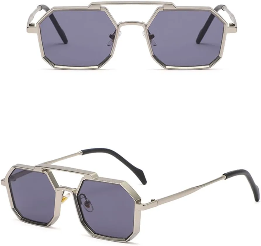 Маленькие многоугольные солнцезащитные очки для женщин в винтажном стиле, мужские панк-очки, солнцезащитные очки UV400 для защиты от солнца DSDNPTV, C3 Silver Black
Маленькие многоугольные солнцезащитные очки для женщин в винтажном стиле, мужские панк-очки, солнцезащитные очки UV400 для защиты от солнца DSDNPTV, C3 Silver Black