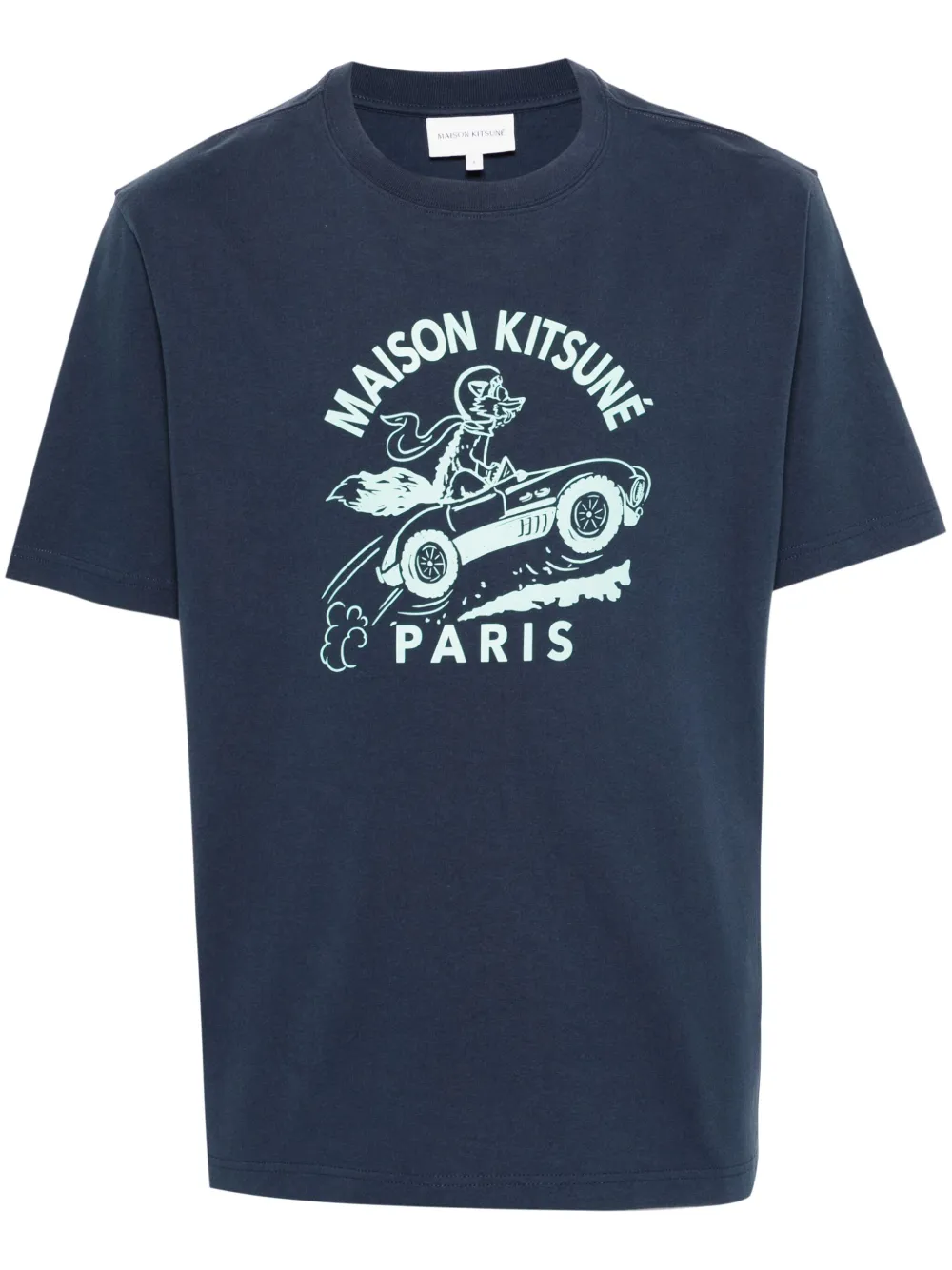 Футболка Racing Fox Maison Kitsuné, синий
Футболка Racing Fox Maison Kitsuné, синий