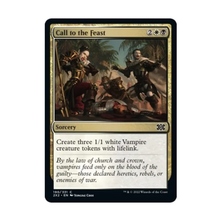 CCG Призыв на праздник (С) (Фольга), MTG - Double Masters 2022
CCG Призыв на праздник (С) (Фольга), MTG - Double Masters 2022