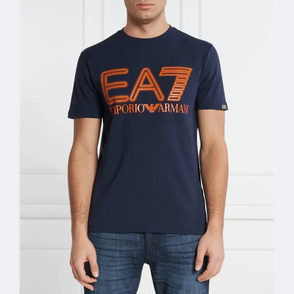 Футболка стандартного кроя Ea7, синий
Футболка стандартного кроя Ea7, синий