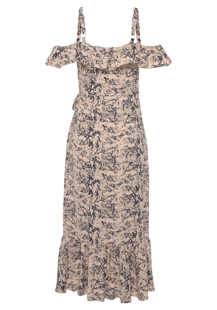 Платье Lascana, бежевый
Платье Lascana, бежевый