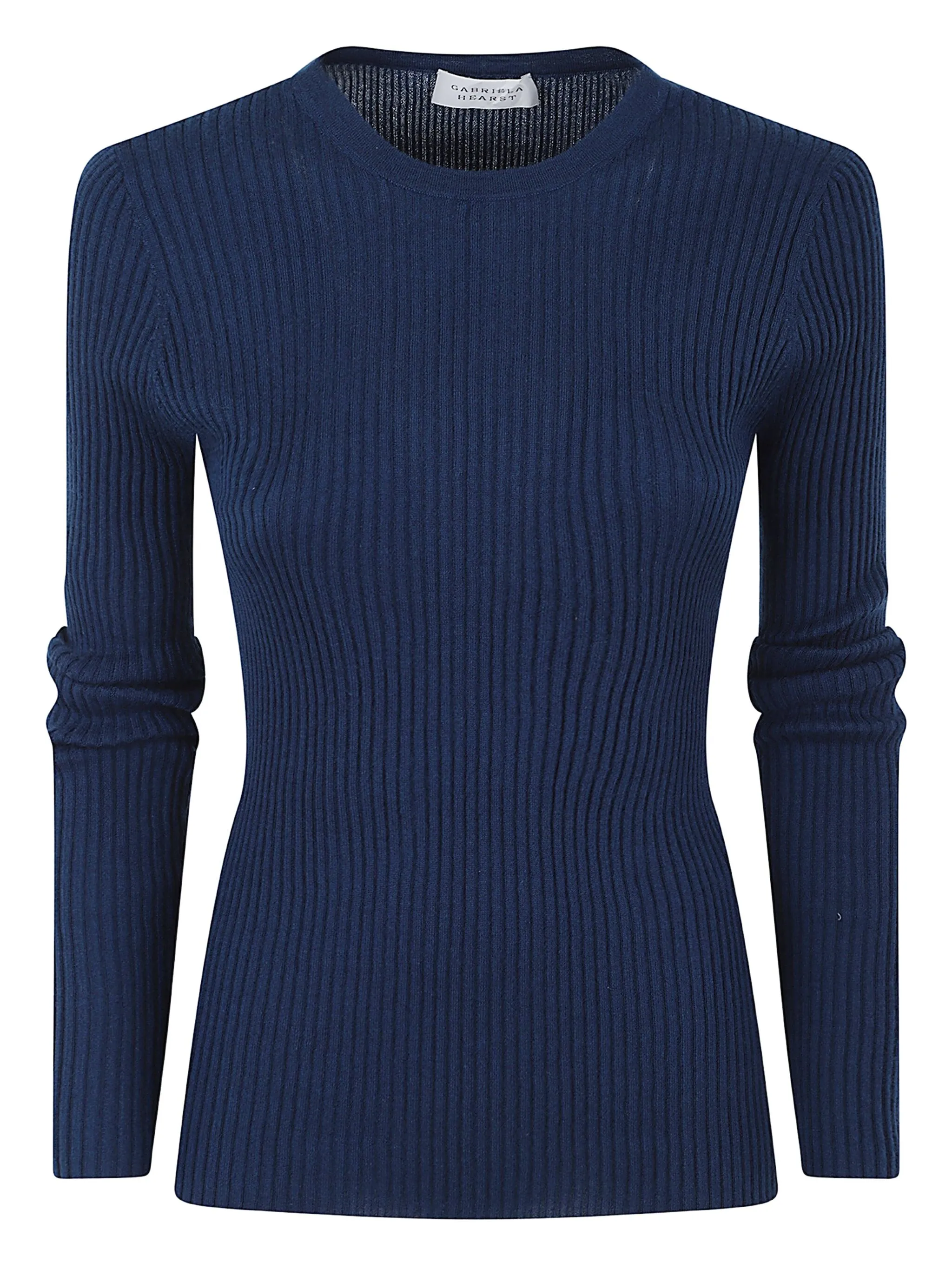 Топ в рубчик с длинными рукавами Gabriela Hearst, синий
Топ в рубчик с длинными рукавами Gabriela Hearst, синий