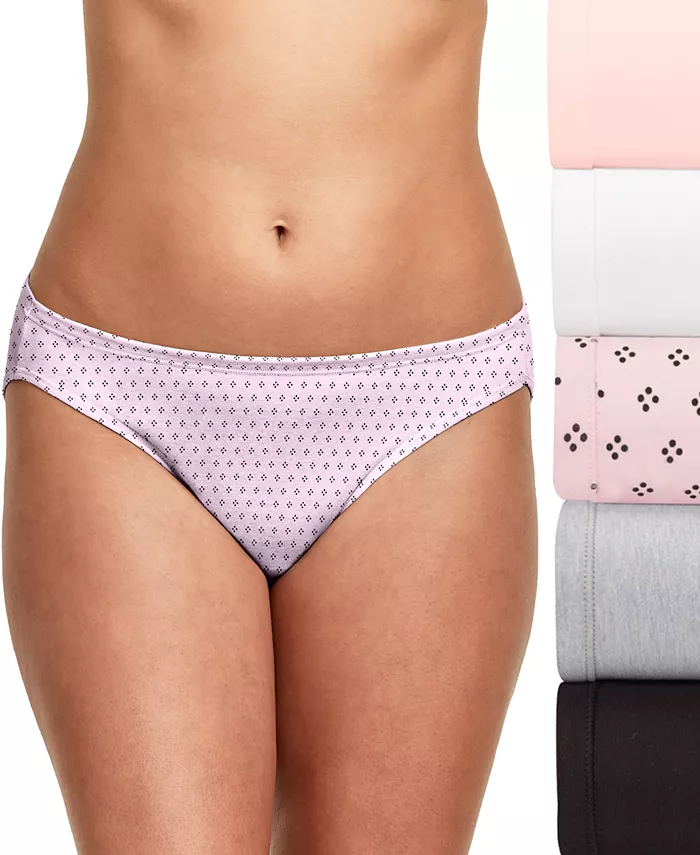 Женское нижнее белье-бикини Ultimate ComfortSoft, комплект из 5 пар, размер 42W5CS Hanes, розовый
Женское нижнее белье-бикини Ultimate ComfortSoft, комплект из 5 пар, размер 42W5CS Hanes, розовый