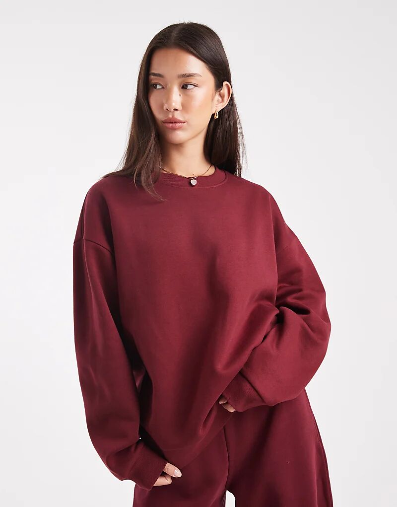 Толстовка ASOS DESIGN Ultimate oversize с начесом сзади в бордовом цвете
Толстовка ASOS DESIGN Ultimate oversize с начесом сзади в бордовом цвете
