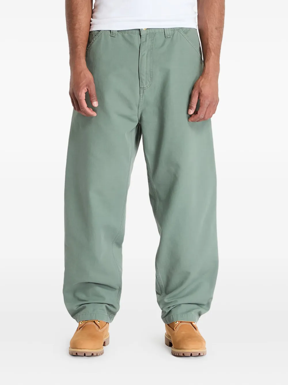 Брюки с нашивкой-логотипом CARHARTT WIP, зеленый
Брюки с нашивкой-логотипом CARHARTT WIP, зеленый