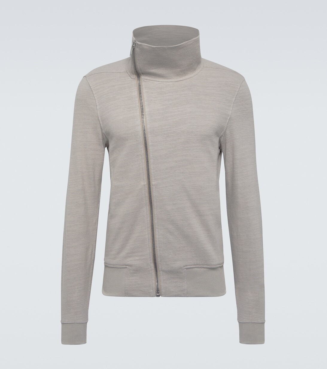 Асимметричная толстовка из хлопкового джерси Rick Owens, бежевый
Асимметричная толстовка из хлопкового джерси Rick Owens, бежевый