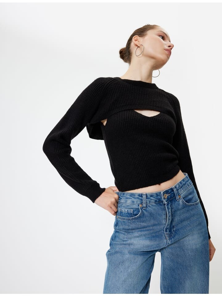 Свитер KOTON, черный
Свитер KOTON, черный