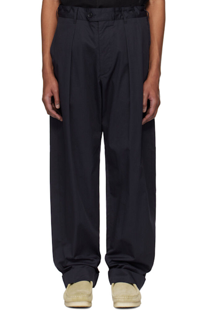 Брюки Carlyle темно-синего цвета Engineered Garments
Брюки Carlyle темно-синего цвета Engineered Garments