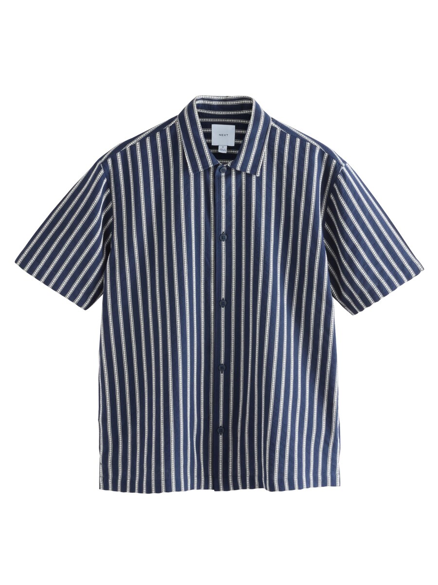 Рубашка на пуговицах классического кроя Next, темно-синий
Рубашка на пуговицах классического кроя Next, темно-синий