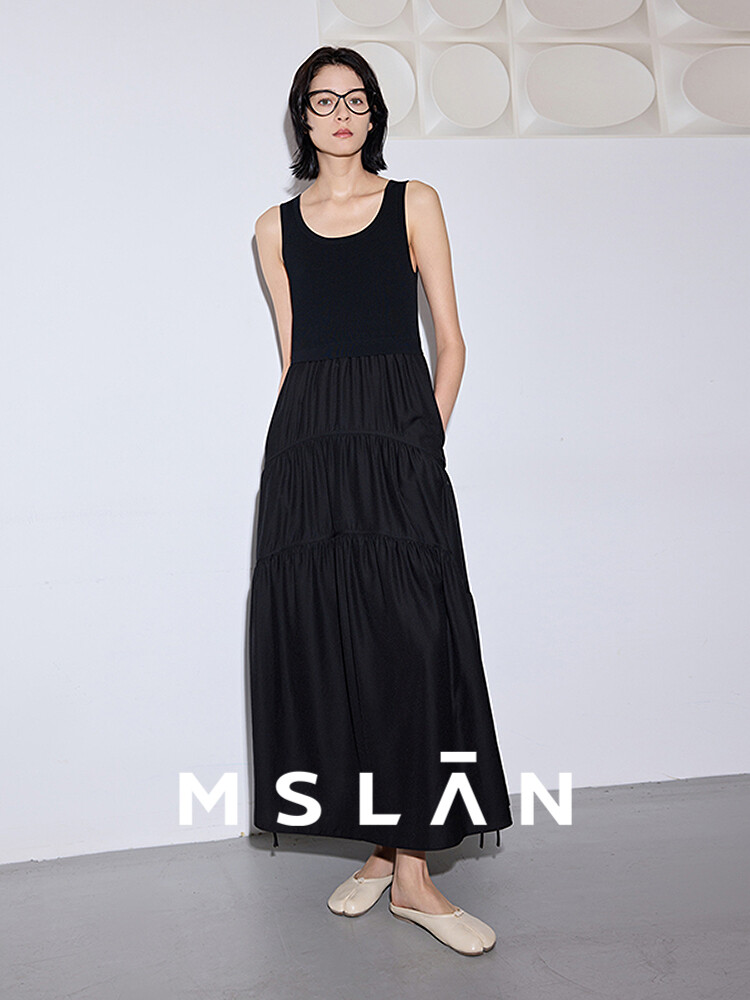Платье летнее Mslan с завышенной талией, черный
Платье летнее Mslan с завышенной талией, черный