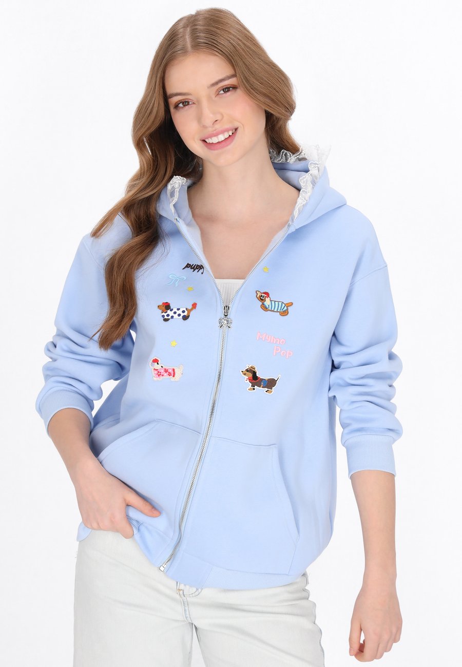 Толстовка myMo Zip-up sweatshirt, Light Blue
Толстовка myMo Zip-up sweatshirt, Light Blue