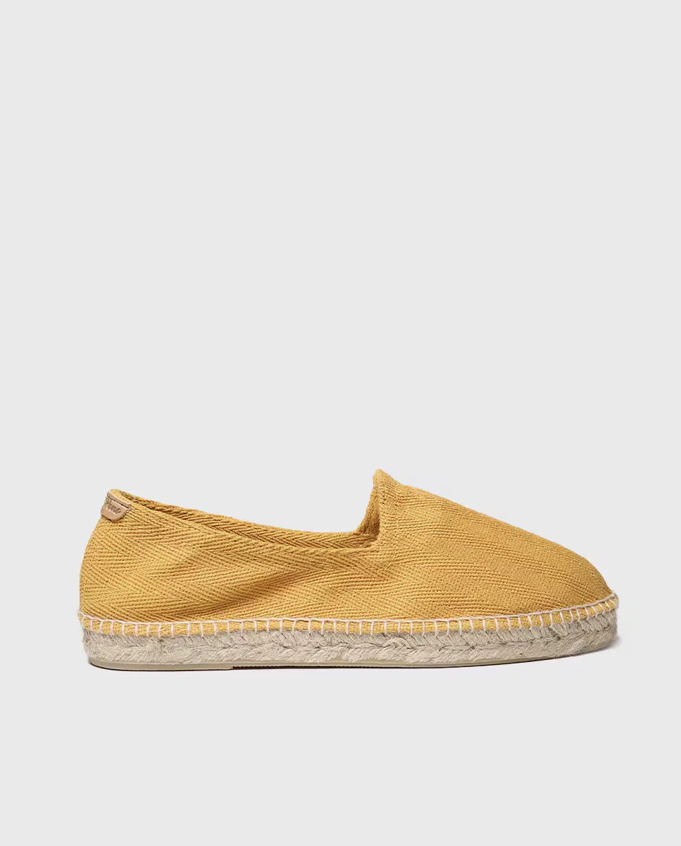 Эспадрильи мужские из однотонной ткани без застежки Toni Pons, желтый
Эспадрильи мужские из однотонной ткани без застежки Toni Pons, желтый