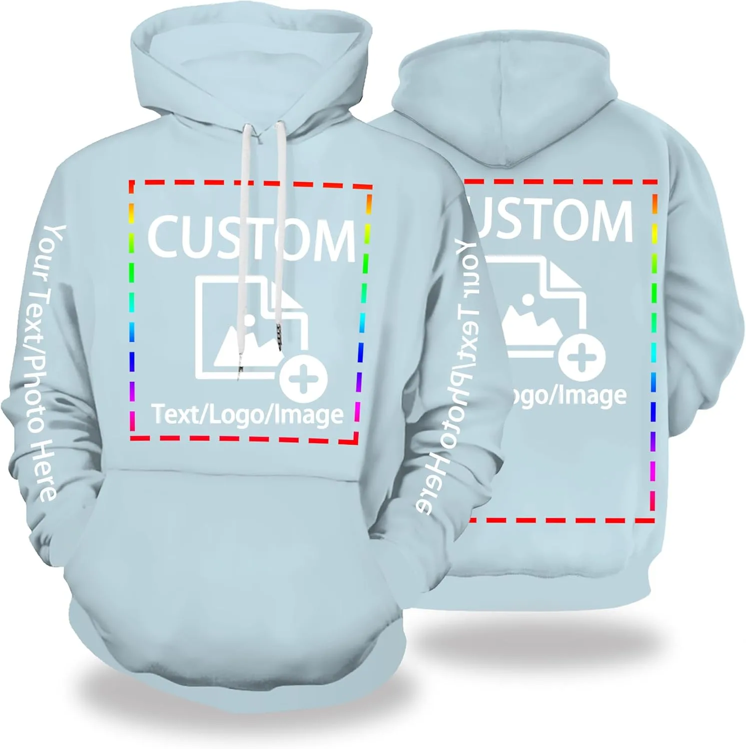 Персонализированный худи с фото, унисекс
Персонализированный худи с фото, унисекс