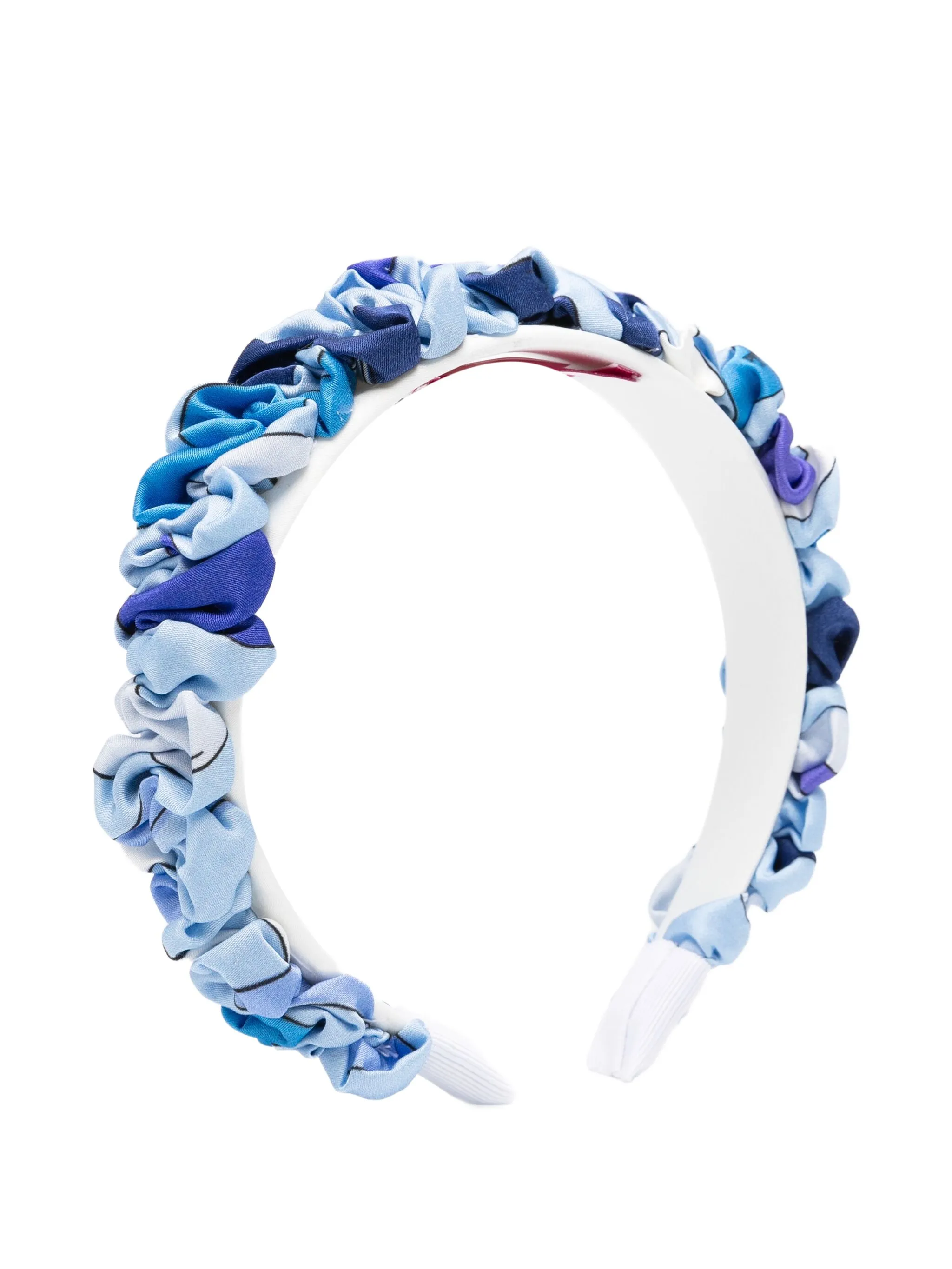 Ободок с оборками Pucci Junior, синий
Ободок с оборками Pucci Junior, синий