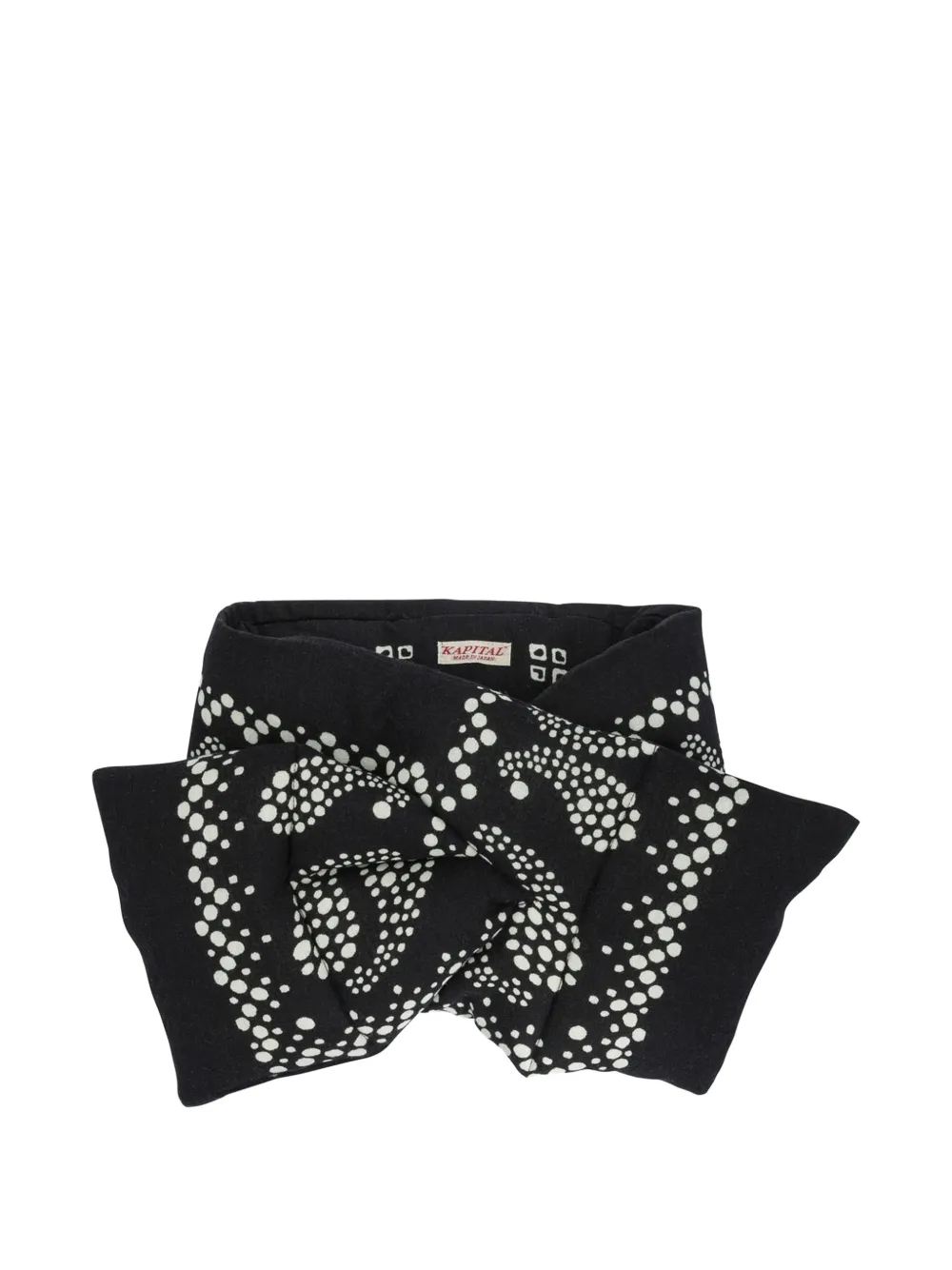 Платок в горох Kapital, черный
Платок в горох Kapital, черный
