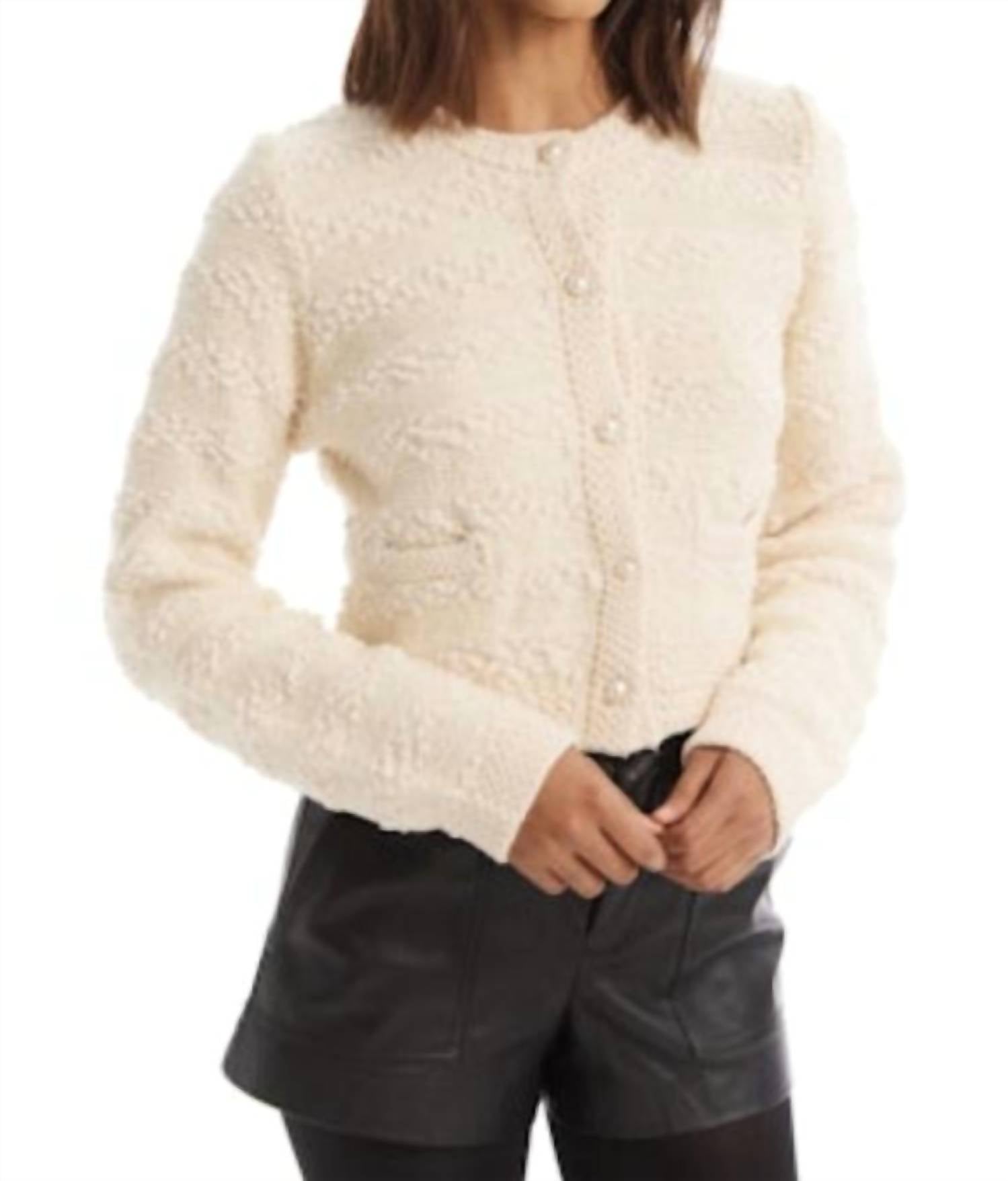 Люси Кардиган Белого Цвета ALLISON NEW YORK
Люси Кардиган Белого Цвета ALLISON NEW YORK