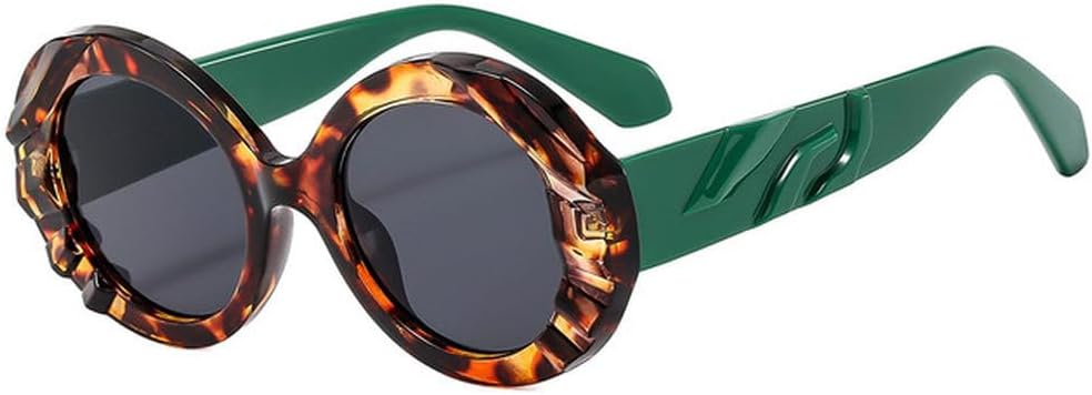 Круглые ретро-солнцезащитные очки LVTFCO для женщин, популярные очки с защитой от УФ-излучения, модные повседневные солнцезащитные очки для мужчин, зеркальные очки UV400, Green
Круглые ретро-солнцезащитные очки LVTFCO для женщин, популярные очки с защитой от УФ-излучения, модные повседневные солнцезащитные очки для мужчин, зеркальные очки UV400, Green