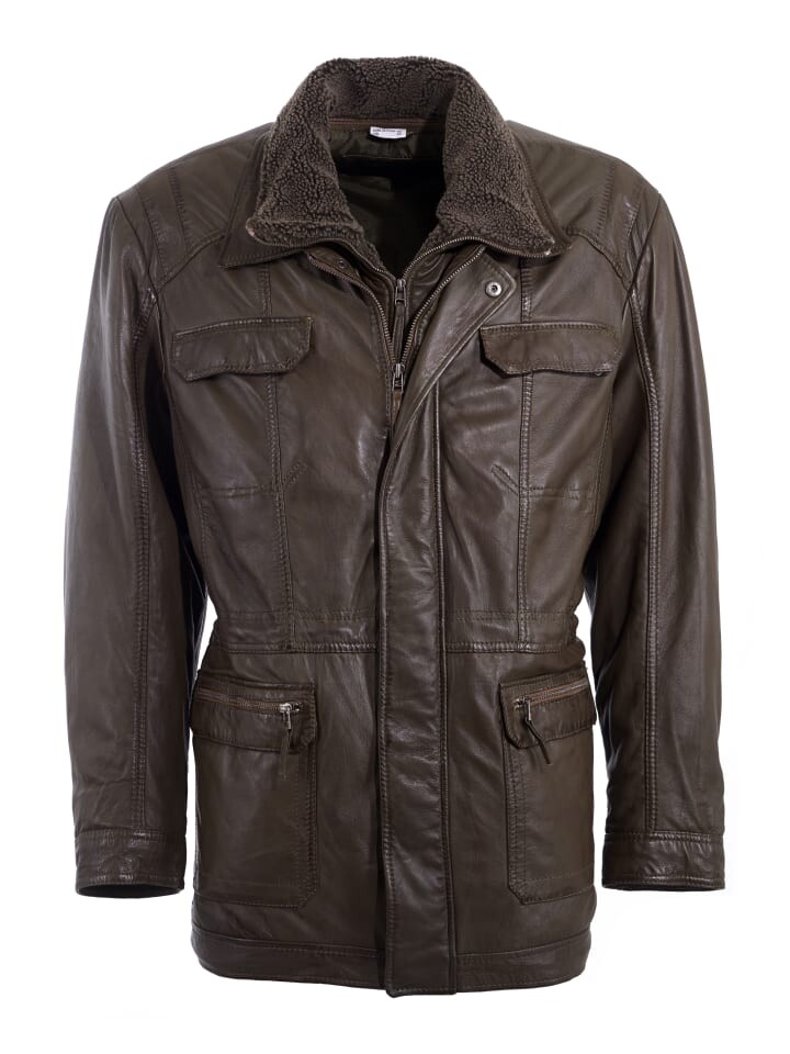 Кожаная куртка JCC Ledermantel 41607, коричневый
Кожаная куртка JCC Ledermantel 41607, коричневый