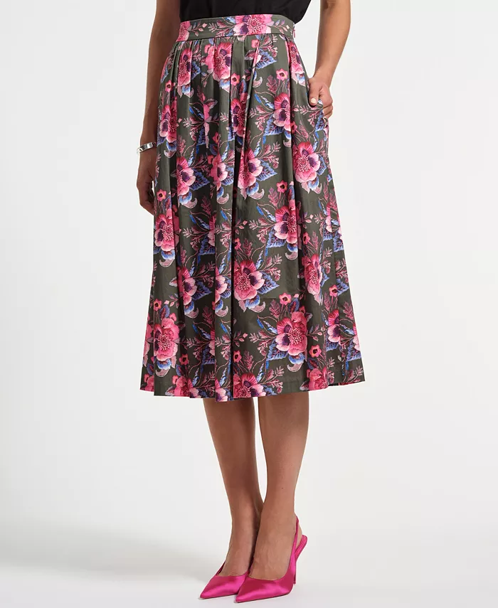 Женская атласная юбка миди длиной до пола Isaac Mizrahi, зеленый
Женская атласная юбка миди длиной до пола Isaac Mizrahi, зеленый