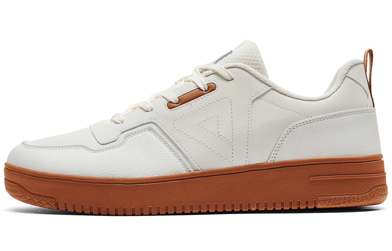 PEAK Кроссовки для скейтбординга мужские, низкие, экрю, каштаново-коричневые
PEAK Кроссовки для скейтбординга мужские, низкие, экрю, каштаново-коричневые