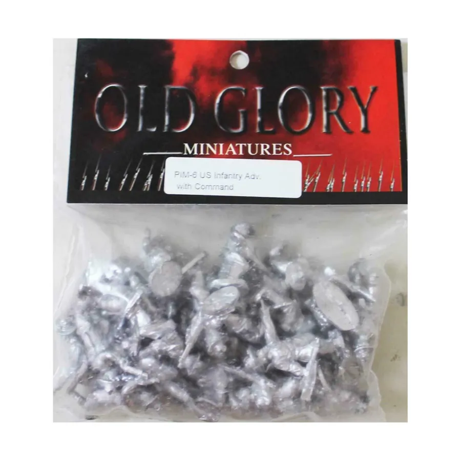 Пехота США с командованием, Second Seminole War - (25mm)
Пехота США с командованием, Second Seminole War - (25mm)