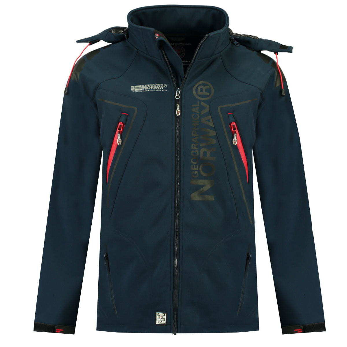 Куртка из софтшелла в стиле техно Geographical Norway, синий
Куртка из софтшелла в стиле техно Geographical Norway, синий
