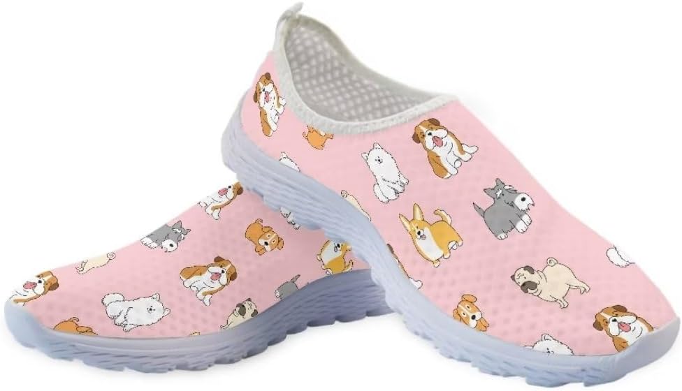 Рождественские кроссовки Jeiento для женщин и мужчин, модные сетчатые спортивные кроссовки для повседневной носки, противоскользящие, дышащие тренеры сетчатые кроссовки, Cute Dogs
Рождественские кроссовки Jeiento для женщин и мужчин, модные сетчатые спортивные кроссовки для повседневной носки, противоскользящие, дышащие тренеры сетчатые кроссовки, Cute Dogs