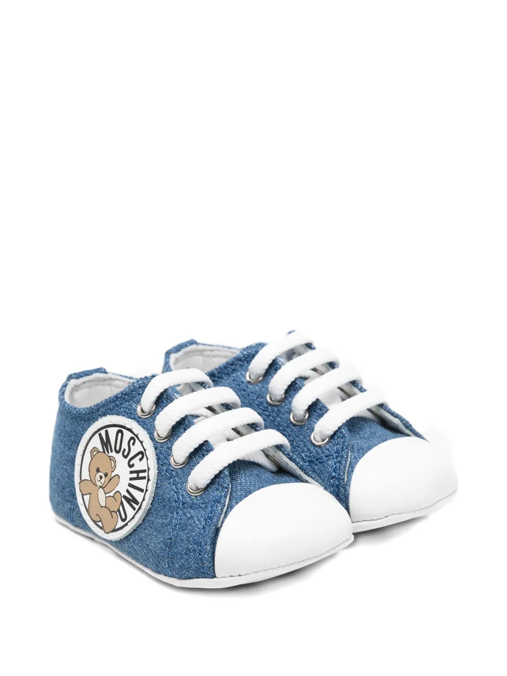 Синие кроссовки Moschino Kids, синий
Синие кроссовки Moschino Kids, синий